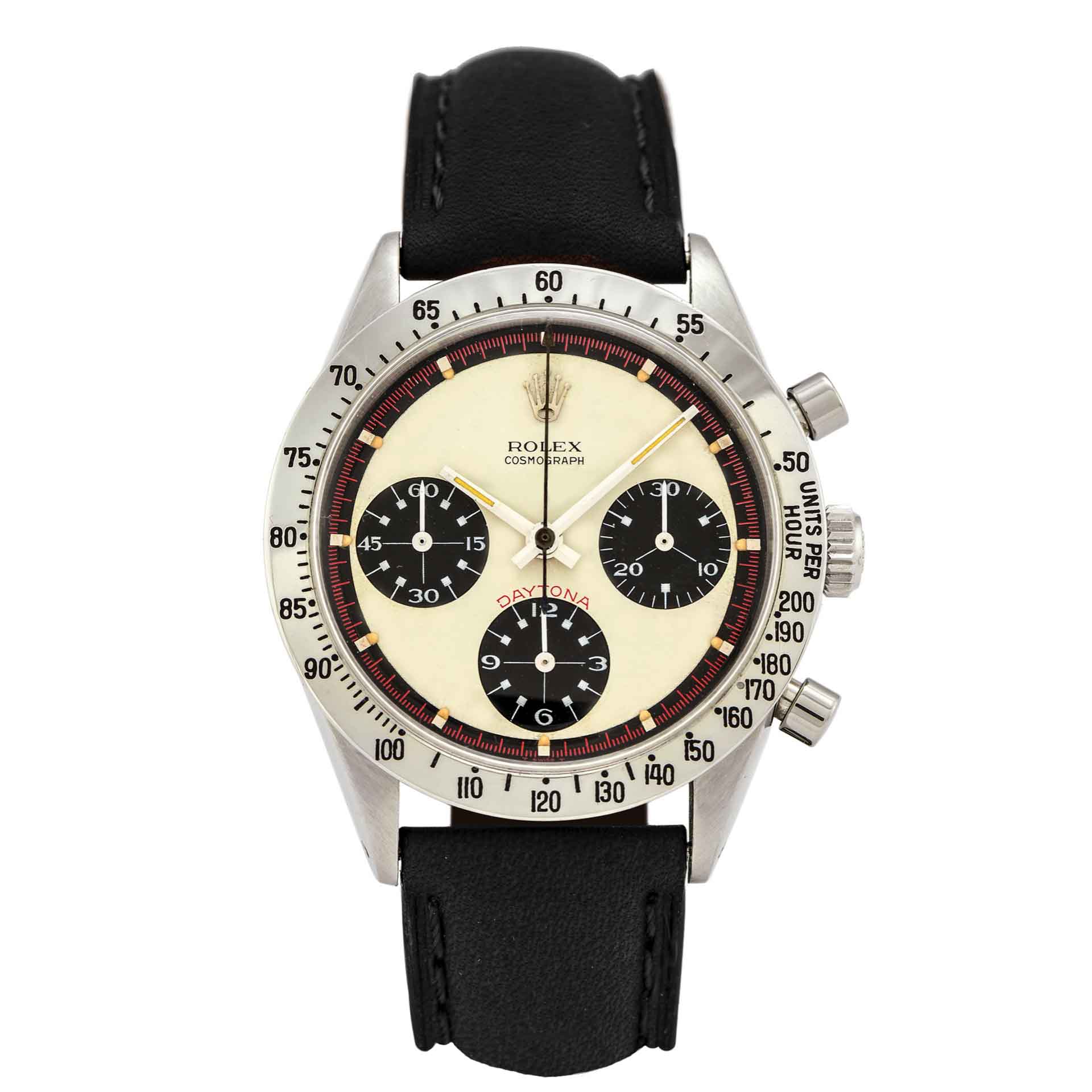 Rolex Cosmograph Daytona Ref. 6239 Paul Newman from 1968 - most expensive watch in the world
